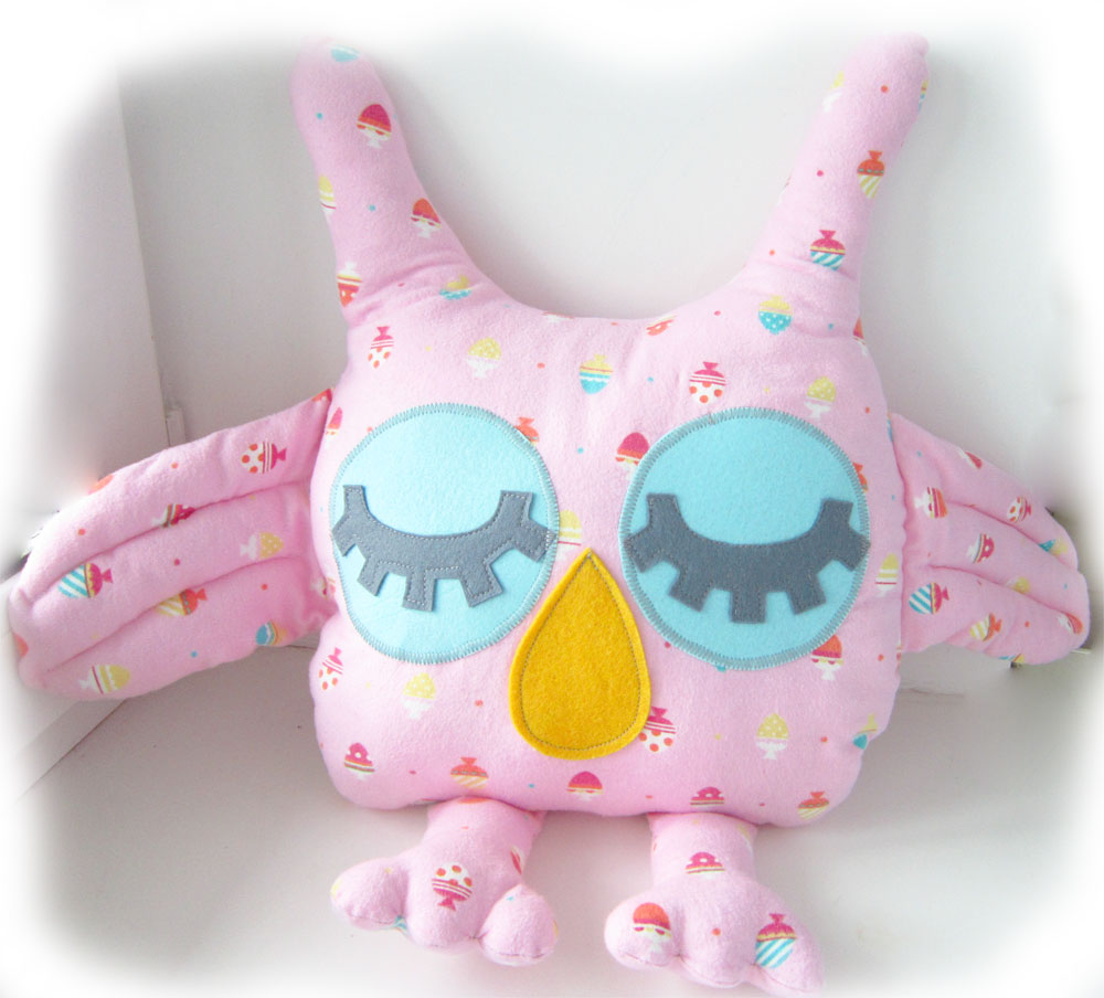 sleepy owl soft toy