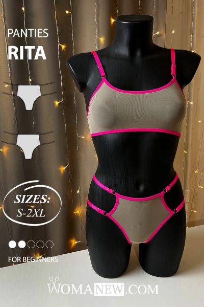 Rita sewing pattern pdf panties with regulators