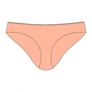 pattern lingerie basic underwear